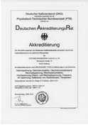 certificat d'accr&eacute;ditation et annexe technique